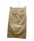 SHUSHU/TONGシュシュトング）の古着「LAYER SKIRT」｜ベージュ