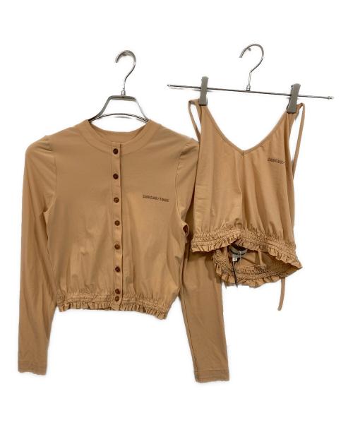 SHUSHU/TONG（シュシュトング）SHUSHU/TONG (シュシュトング) セットアップブラウス ベージュ サイズ:SIZE 8の古着・服飾アイテム