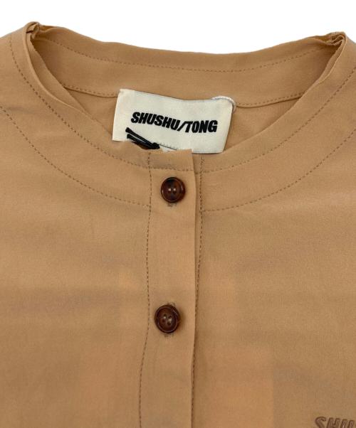 SHUSHU/TONG（シュシュトング）SHUSHU/TONG (シュシュトング) セットアップブラウス ベージュ サイズ:SIZE 8の古着・服飾アイテム