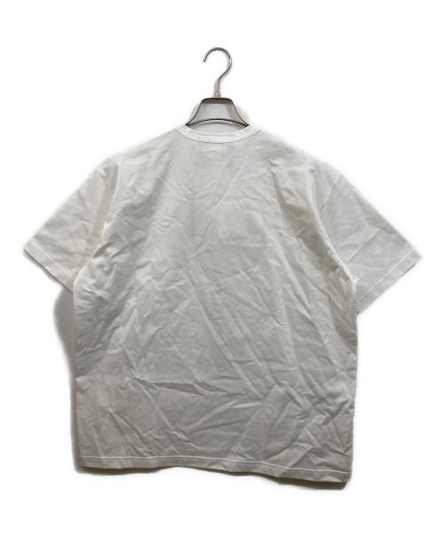 COMME des GARCONS JUNYA WATANABE MAN（コム デ ギャルソン ジュンヤ ワタナベ マン）COMME des GARCONS JUNYA WATANABE MAN (コム デ ギャルソン ジュンヤ ワタナベ マン) プリントTシャツ ホワイト サイズ:SIZE Lの古着・服飾アイテム