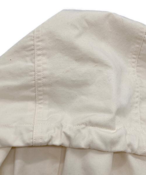 JIL SANDER（ジルサンダー）JIL SANDER (ジルサンダー) フーデットミリタリーコート アイボリー サイズ:46の古着・服飾アイテム