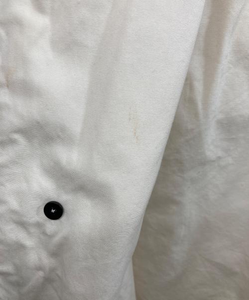 JIL SANDER（ジルサンダー）JIL SANDER (ジルサンダー) フーデットミリタリーコート アイボリー サイズ:46の古着・服飾アイテム