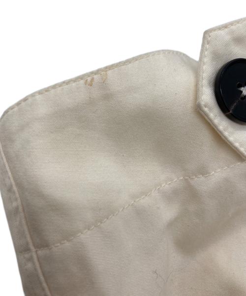 JIL SANDER（ジルサンダー）JIL SANDER (ジルサンダー) フーデットミリタリーコート アイボリー サイズ:46の古着・服飾アイテム