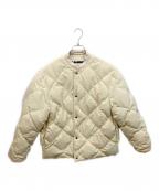JIL SANDER+ジルサンダープラス）の古着「Quilted Down Blouson」｜アイボリー