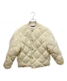 JIL SANDER+（ジルサンダープラス）の古着「Quilted Down Blouson」｜アイボリー