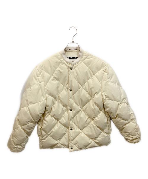 JIL SANDER+（ジルサンダープラス）JIL SANDER+ (ジルサンダープラス) Quilted Down Blouson アイボリー サイズ:48の古着・服飾アイテム
