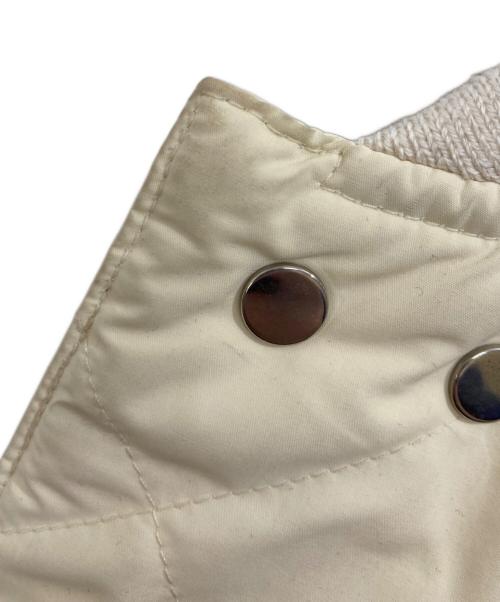 JIL SANDER+（ジルサンダープラス）JIL SANDER+ (ジルサンダープラス) Quilted Down Blouson アイボリー サイズ:48の古着・服飾アイテム