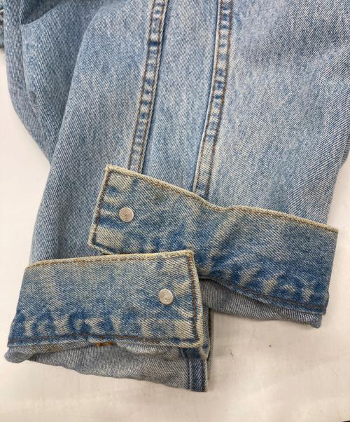 WARNER BROS（ワーナーブラザース）WARNER BROS (ワーナーブラザース) デニムジャケット ブルー サイズ:	SIZE Lの古着・服飾アイテム