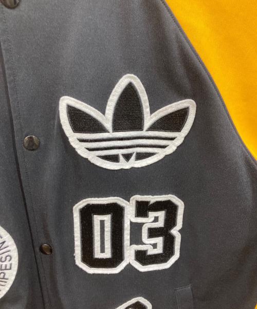 adidas Originals（アディダスオリジナル）adidas originals (アディダスオリジナル) スタジャン ブラック×イエロー サイズ:	SIZE Lの古着・服飾アイテム