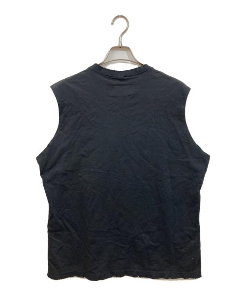 doublet（ダブレット）doublet (ダブレット) AOYAMA ROCK NO SLEEVE T-SHIRT ブラック サイズ:	SIZE Mの古着・服飾アイテム