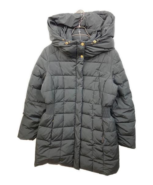 COLE HAAN（コールハーン）COLE HAAN (コールハーン) シグネチャー 32IN タフタ ダウン コート ネイビー サイズ:SIZE Lの古着・服飾アイテム