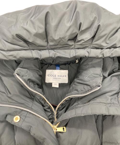 COLE HAAN（コールハーン）COLE HAAN (コールハーン) シグネチャー 32IN タフタ ダウン コート ネイビー サイズ:SIZE Lの古着・服飾アイテム