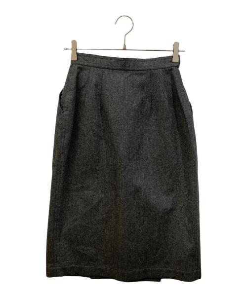 ISSEY SPORT（イッセイスポーツ）issey sport (イッセイスポーツ) ウールスカート グレー サイズ:	SIZE 9の古着・服飾アイテム