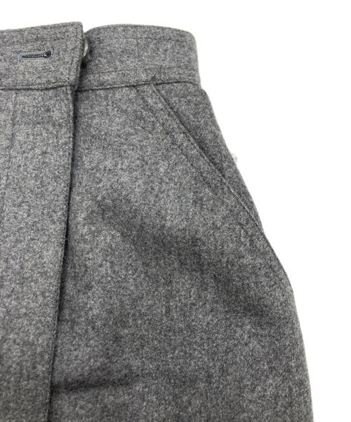 ISSEY SPORT（イッセイスポーツ）issey sport (イッセイスポーツ) ウールスカート グレー サイズ:	SIZE 9の古着・服飾アイテム