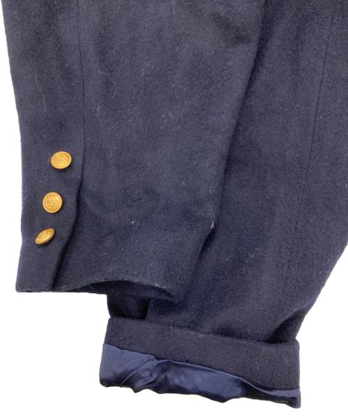 I.S. ISSEY MIYAKE（イッセイ ミヤケ）I.S. ISSEY MIYAKE (イッセイ ミヤケ) ウールブレザージャケット ネイビー サイズ:7の古着・服飾アイテム