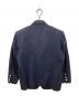 I.S. ISSEY MIYAKE (イッセイ ミヤケ) ウールブレザージャケット ネイビー サイズ:7：17000円