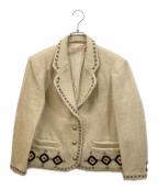 ISSEY SPORTイッセイスポーツ）の古着「ウールテーラードジャケット」｜アイボリー