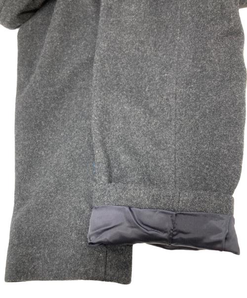 I.S.ISSEY MIYAKE（アイエス イッセイミヤケ）I.S.ISSEY MIYAKE (アイエス イッセイミヤケ) ノーカラージャケット グレー サイズ:9の古着・服飾アイテム