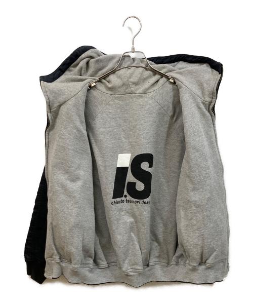 I.S.ISSEY MIYAKE（アイエス イッセイミヤケ）I.S.ISSEY MIYAKE (アイエス イッセイミヤケ) リバーシブルジャケット ブラック サイズ:SIZE Lの古着・服飾アイテム