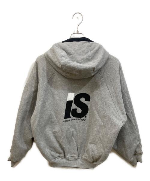 I.S.ISSEY MIYAKE（アイエス イッセイミヤケ）I.S.ISSEY MIYAKE (アイエス イッセイミヤケ) リバーシブルジャケット ブラック サイズ:SIZE Lの古着・服飾アイテム