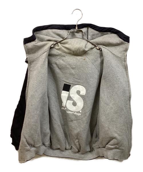 I.S.ISSEY MIYAKE（アイエス イッセイミヤケ）I.S.ISSEY MIYAKE (アイエス イッセイミヤケ) リバーシブルジャケット ネイビー サイズ:SIZE 9の古着・服飾アイテム