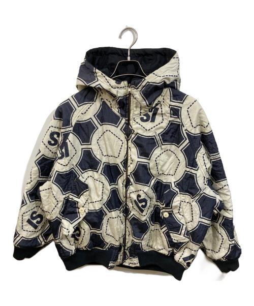 I.S.ISSEY MIYAKE（アイエス イッセイミヤケ）I.S.ISSEY MIYAKE (アイエス イッセイミヤケ) リバーシブルジャケット ホワイト×ネイビー サイズ:9の古着・服飾アイテム