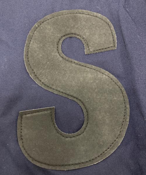 I.S.ISSEY MIYAKE（アイエス イッセイミヤケ）I.S.ISSEY MIYAKE (アイエス イッセイミヤケ) ワッペン付きブルゾン ネイビー サイズ:9の古着・服飾アイテム