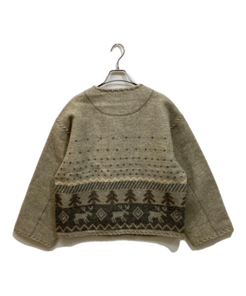 ISSEY SPORT（イッセイスポーツ）ISSEY SPORT (イッセイスポーツ) ウールジャケット ベージュ サイズ:7の古着・服飾アイテム