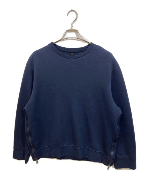 NEIL BARRETT（ニールバレット）NEIL BARRETT (ニールバレット) サイドジップスウェット ネイビー サイズ:XLの古着・服飾アイテム