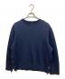 NEIL BARRETT（ニールバレット）の古着「サイドジップスウェット」｜ネイビー
