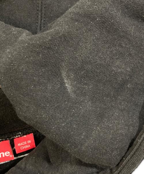 SUPREME（シュプリーム）SUPREME (シュプリーム) Stain Applique Hooded Sweatshirt ブラック サイズ:SIZE Mの古着・服飾アイテム