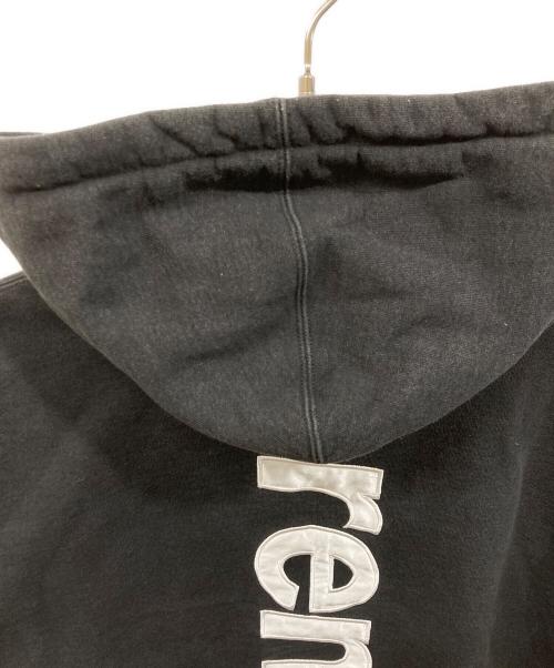 SUPREME（シュプリーム）SUPREME (シュプリーム) Stain Applique Hooded Sweatshirt ブラック サイズ:SIZE Mの古着・服飾アイテム