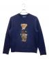POLO RALPH LAUREN（ポロ・ラルフローレン）の古着「ポロベアーニット」｜ネイビー