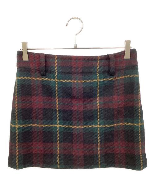 POLO RALPH LAUREN（ポロ・ラルフローレン）POLO RALPH LAUREN (ポロ・ラルフローレン) チェックミニスカート ネイビー サイズ:SIZE 2の古着・服飾アイテム