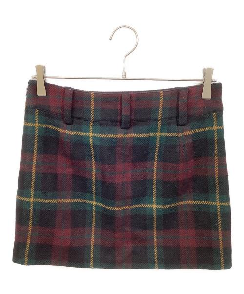 POLO RALPH LAUREN（ポロ・ラルフローレン）POLO RALPH LAUREN (ポロ・ラルフローレン) チェックミニスカート ネイビー サイズ:SIZE 2の古着・服飾アイテム