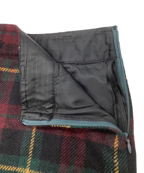 POLO RALPH LAUREN（ポロ・ラルフローレン）POLO RALPH LAUREN (ポロ・ラルフローレン) チェックミニスカート ネイビー サイズ:SIZE 2の古着・服飾アイテム