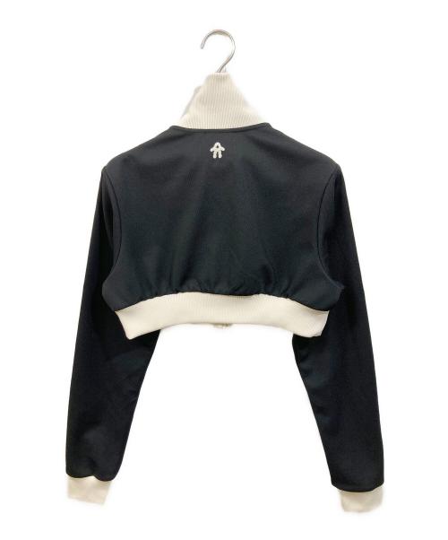 adidas Originals（アディダスオリジナル）adidas Originals (アディダスオリジナル) Avavav (アヴァヴァヴ) CROPPED TRACK TOP BLACK ブラック サイズ:Ｍの古着・服飾アイテム
