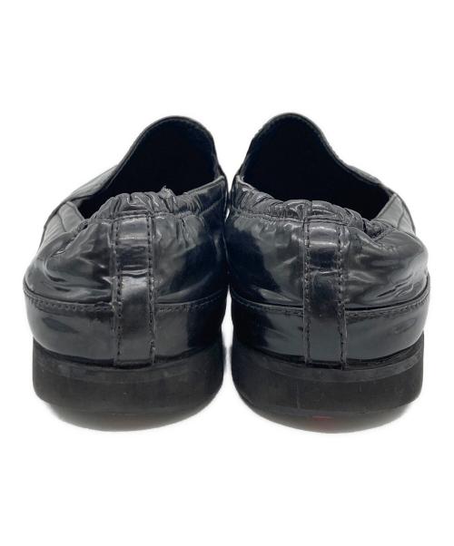 PRADA SPORTS（プラダスポーツ）PRADA SPORTS (プラダスポーツ) エナメルスリッポン ブラック サイズ:37の古着・服飾アイテム