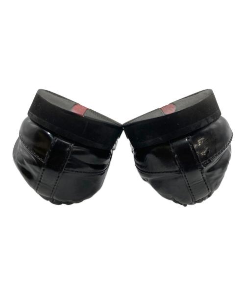 PRADA SPORTS（プラダスポーツ）PRADA SPORTS (プラダスポーツ) エナメルスリッポン ブラック サイズ:37の古着・服飾アイテム