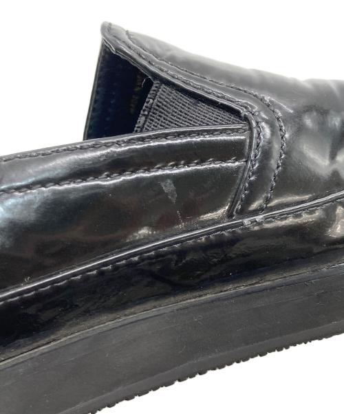 PRADA SPORTS（プラダスポーツ）PRADA SPORTS (プラダスポーツ) エナメルスリッポン ブラック サイズ:37の古着・服飾アイテム