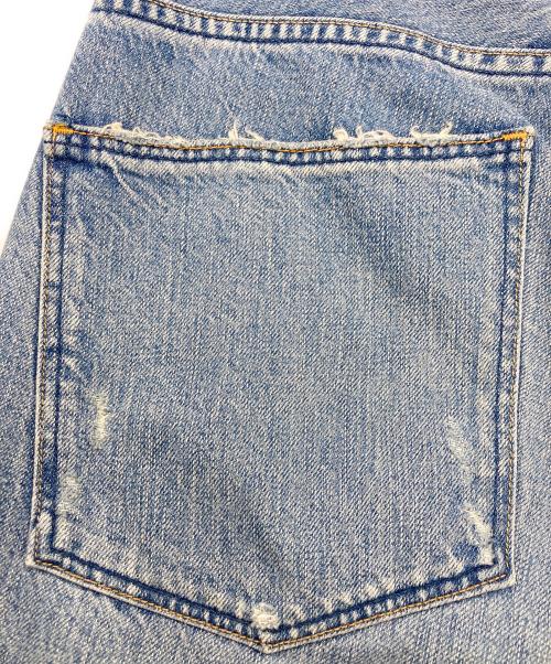 upper hights（アッパーハイツ）upper hights (アッパーハイツ) 別注THEHIM ワイドストレートデニム インディゴ サイズ:SIZE 24の古着・服飾アイテム