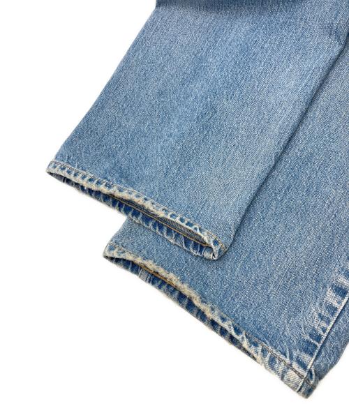upper hights（アッパーハイツ）upper hights (アッパーハイツ) 別注THEHIM ワイドストレートデニム インディゴ サイズ:SIZE 24の古着・服飾アイテム
