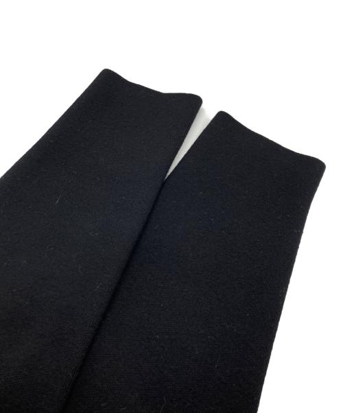 uncrave（アンクレイヴ）uncrave (アンクレイヴ) ウールナイロン ジャガード ニットカーディガン ブラック サイズ:SIZE 1の古着・服飾アイテム