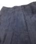 中古・古着 MADISON BLUE (マディソンブルー) PANEL FLARE SKIRT LINEN TWILL ネイビー サイズ:	SIZE 01：7000円