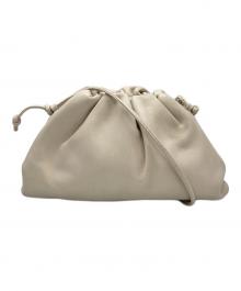 BOTTEGA VENETA（ボッテガベネタ）の古着「ミニザポーチ」｜アイボリー