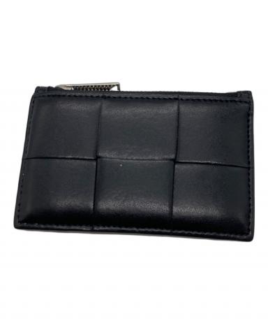 未使用✫BOTTEGA VENETA ケース 黒 中古・古着通販】BOTTEGA VENETA (ボッテガベネタ) コインケース