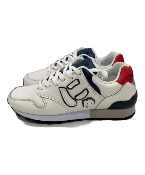 Sangacio（サンガッチョ）SANGACIO (サンガッチョ) ローカットスニーカー ホワイト サイズ:	SIZE 23.5cmの古着・服飾アイテム