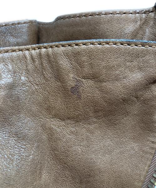 GIVENCHY（ジバンシィ）GIVENCHY (ジバンシィ) サイドジップレザーワンショルダーバッグ ブラウンの古着・服飾アイテム