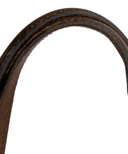 GIVENCHY（ジバンシィ）GIVENCHY (ジバンシィ) サイドジップレザーワンショルダーバッグ ブラウンの古着・服飾アイテム