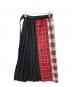 Diagram GRACE CONTINENTAL (ダイアグラム グレースコンチネンタル) ウールチェックスカート ブラック サイズ:2-36：5000円